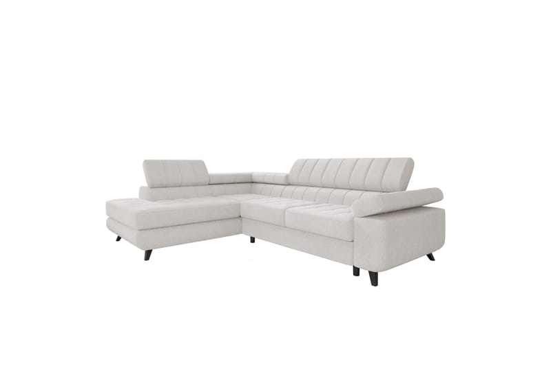 Amshyttan Sofa med Sjeselong 3-seter - Hvit - Møbler - Sofaer - Sofaer med sjeselong - 3 seters sofa med divan