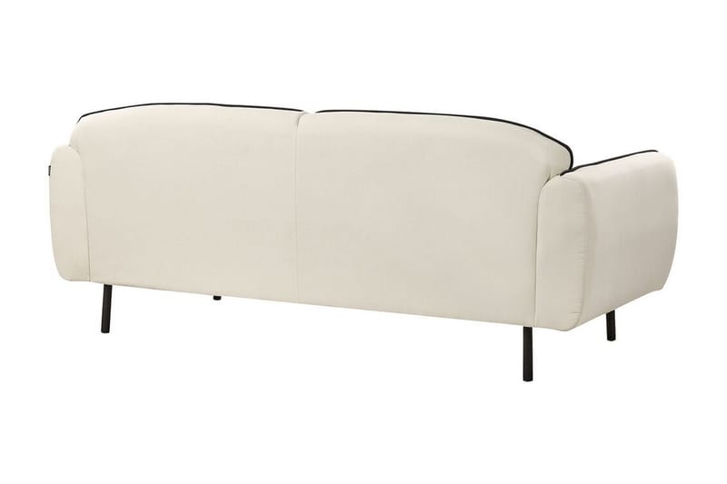 Balint Sofa 3-seter - Beige/Svart - Møbler - Sofaer - 3 seter sofa