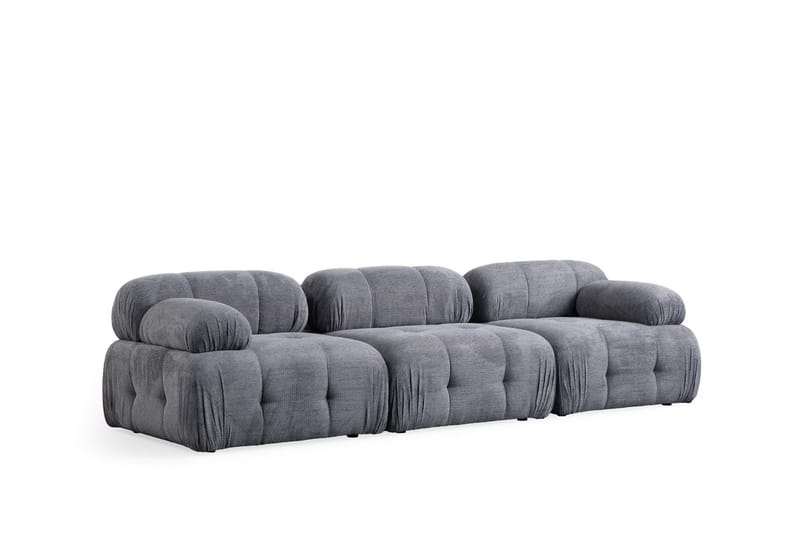 Bengul Sofa 3-seter - Grå - Møbler - Sofaer - 3 seter sofa