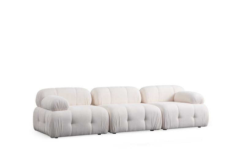 Bengul Sofa 3-seter - Hvit - Møbler - Sofaer - 3 seter sofa