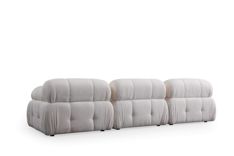 Bengul Sofa 3-seter - Hvit - Møbler - Sofaer - 3 seter sofa