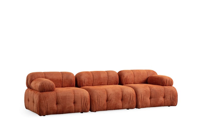 Bengul Sofa 3-seter - Oransje - Møbler - Sofaer - 3 seter sofa