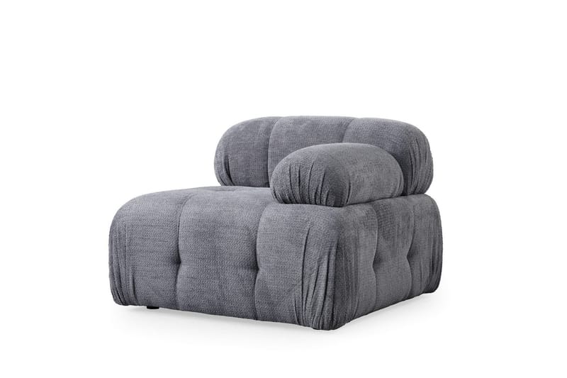 Bengul Sofa med Sjeselong 2-seter - Grå - Møbler - Sofaer - Sofaer med sjeselong - 2 seters sofa med divan