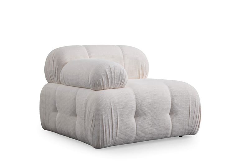 Bengul Sofa med Sjeselong 2-seter - Hvit - Møbler - Sofaer - Sofaer med sjeselong - 2 seters sofa med divan