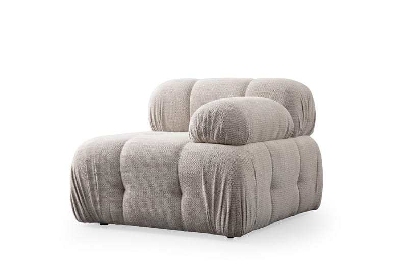 Bengul Sofa med Sjeselong 2-seter - Krem - Møbler - Sofaer - Sofaer med sjeselong - 2 seters sofa med divan