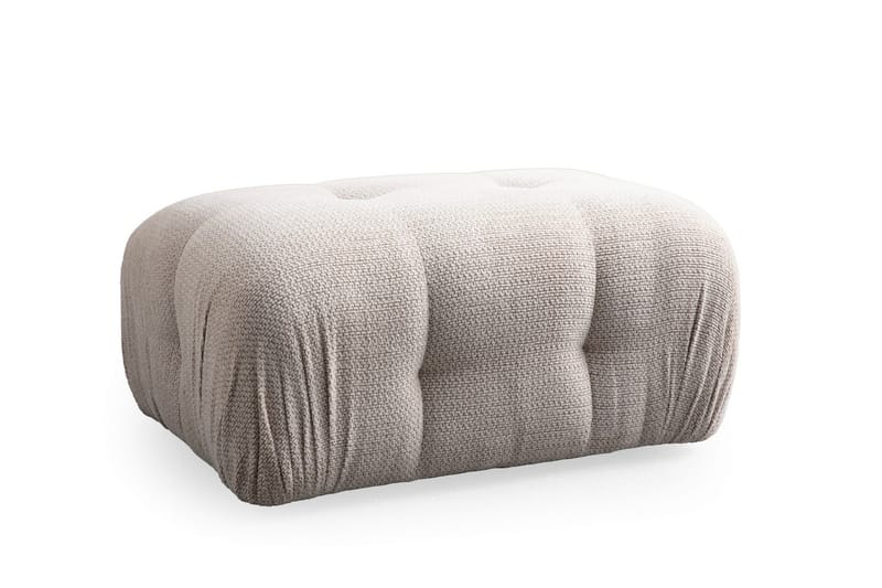 Bengul Sofa med Sjeselong 2-seter - Krem - Møbler - Sofaer - Sofaer med sjeselong - 2 seters sofa med divan