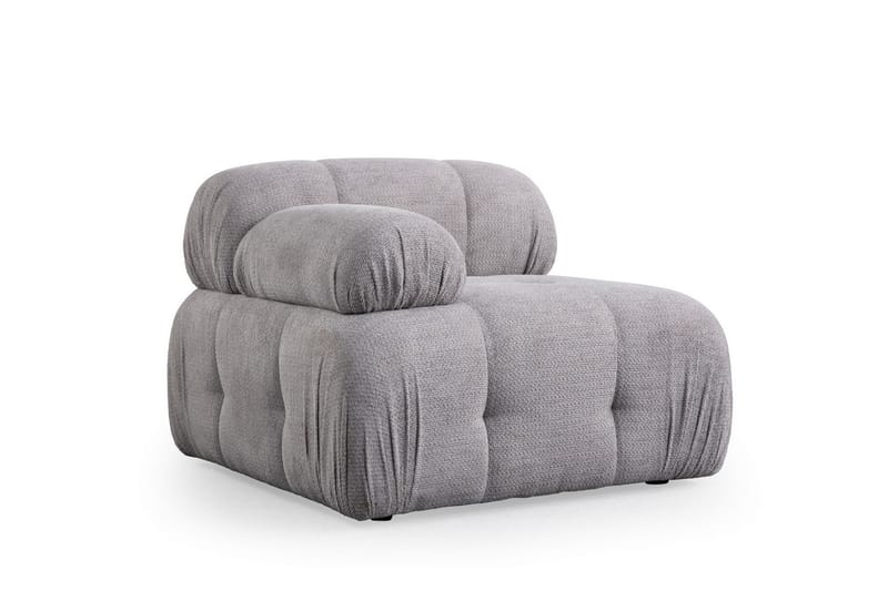 Bengul Sofa med Sjeselong 2-seter - Lys grå - Møbler - Sofaer - Sofaer med sjeselong - 2 seters sofa med divan