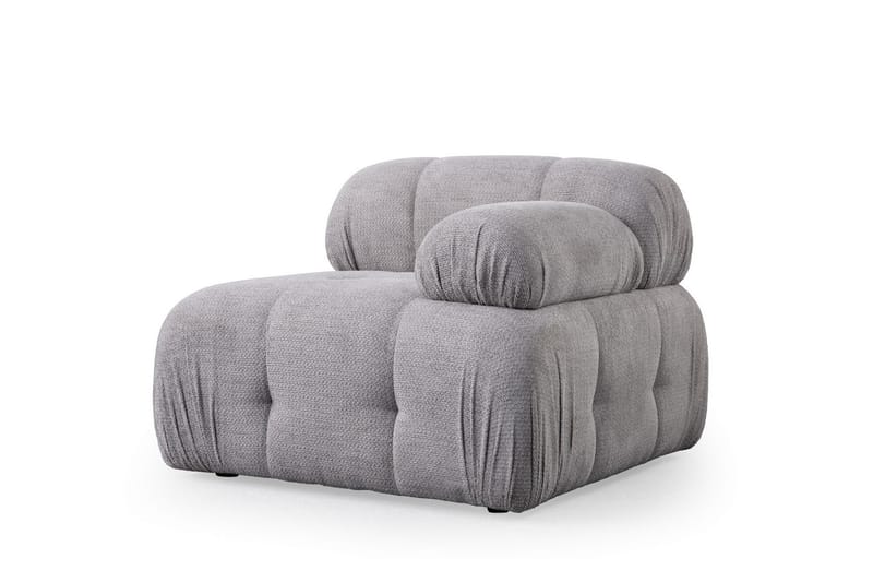 Bengul Sofa med Sjeselong 2-seter - Lys grå - Møbler - Sofaer - Sofaer med sjeselong - 2 seters sofa med divan