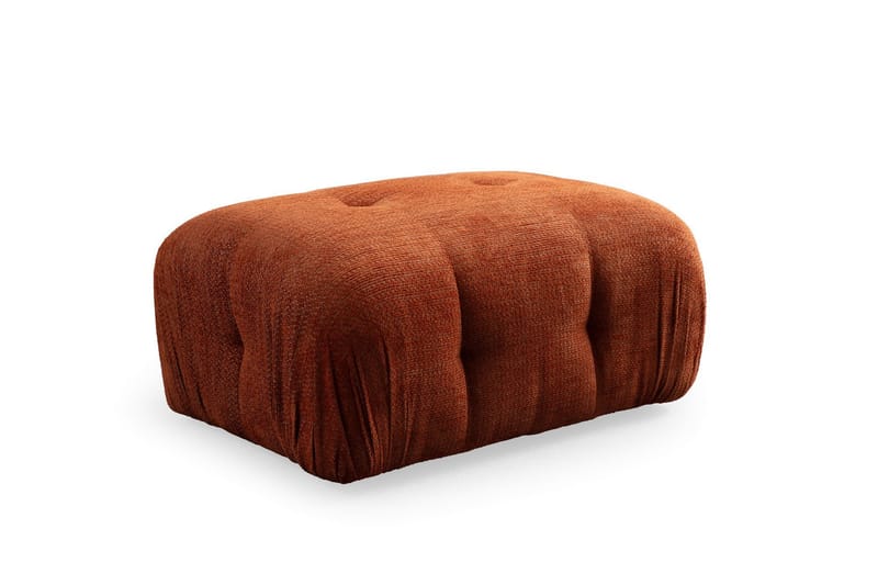 Bengul Sofa med Sjeselong 2-seter - Oransje - Møbler - Sofaer - Sofaer med sjeselong - 2 seters sofa med divan