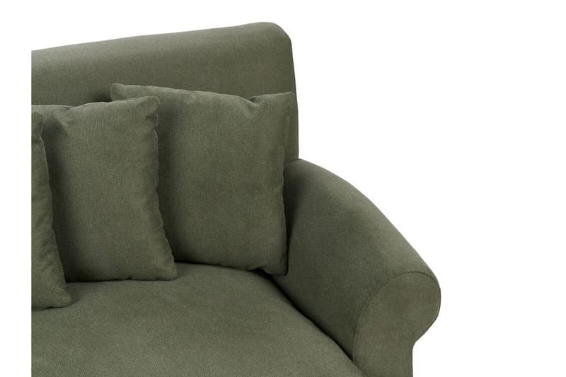 Bijan Sofa 3-seter - Grønn/Mørkt tre - Møbler - Sofaer - 3 seter sofa