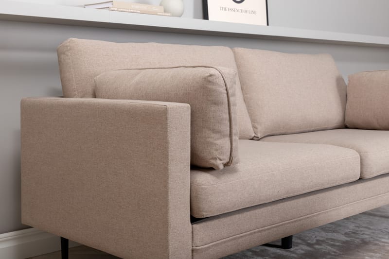 Bloom 3-seter Sofa - Brun - Møbler - Sofaer - 3 seter sofa