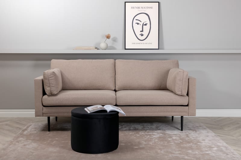 Bloom 3-seter Sofa - Brun - Møbler - Sofaer - 3 seter sofa