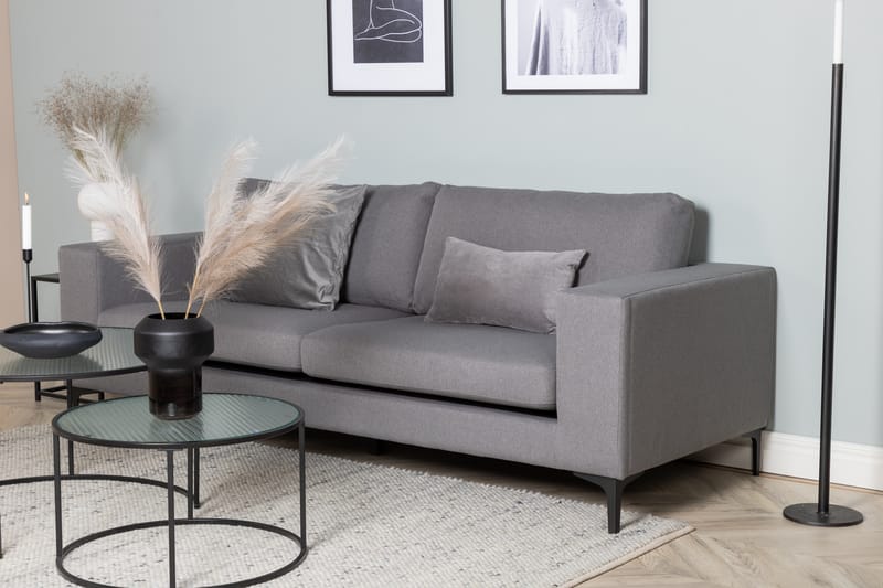 Bolero 3-seter Sofa - Grå - Møbler - Sofaer - 3 seter sofa