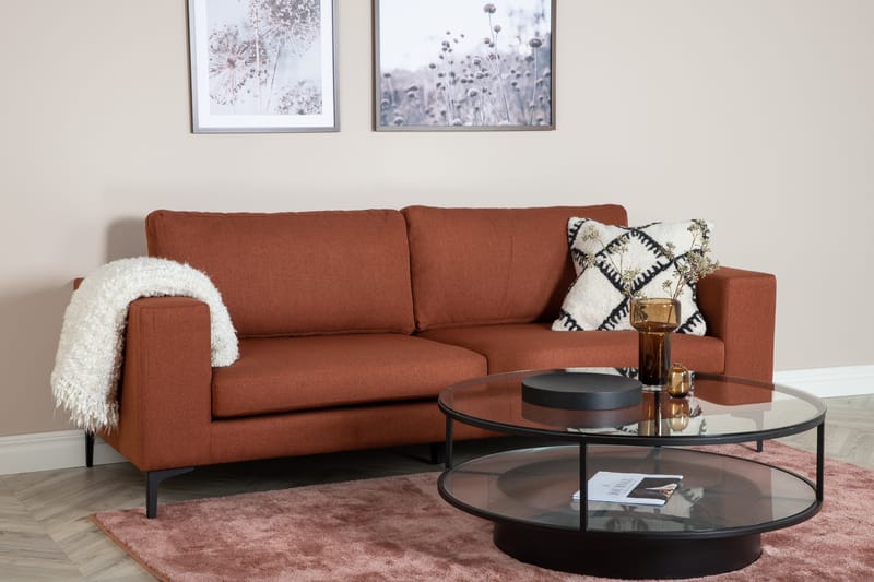 Bolero 3-seter Sofa - Rød - Møbler - Sofaer - 3 seter sofa