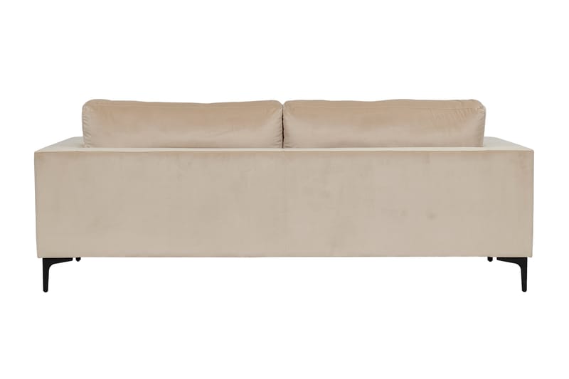 Bolero Fløyelssofa 3-seter - Beige - Møbler - Sofaer - 3 seter sofa