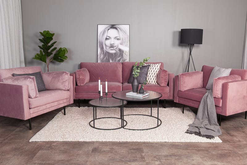 Boom 3-seters Sofa - Rosa - Møbler - Sofaer - 3 seter sofa