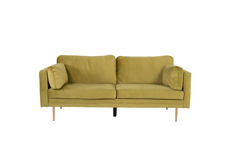 Boom Fløyelssofa 3-seter - Grønn - Møbler - Sofaer - 3 seter sofa