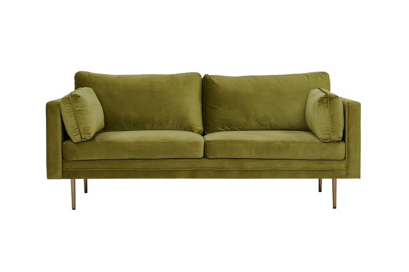 Boom Fløyelssofa 3-seter - Grønn - Møbler - Sofaer - 3 seter sofa