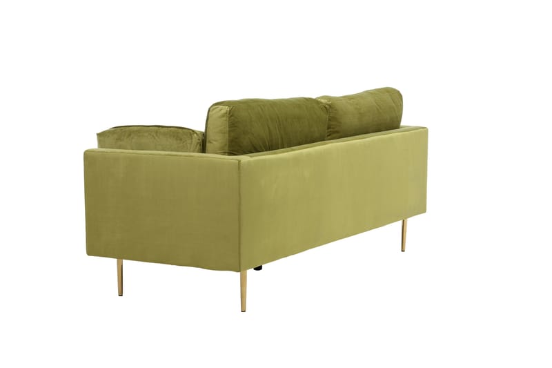 Boom Fløyelssofa 3-seter - Grønn - Møbler - Sofaer - 3 seter sofa