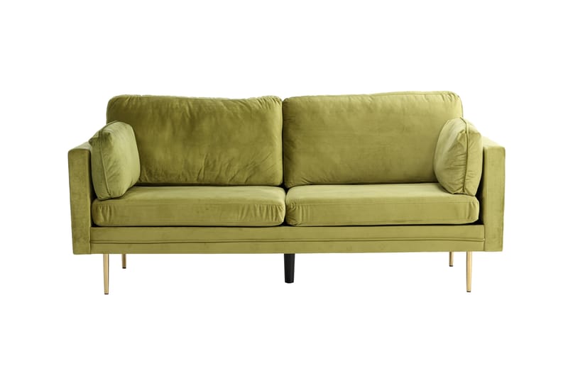 Boom Fløyelssofa 3-seter - Grønn - Møbler - Sofaer - 3 seter sofa