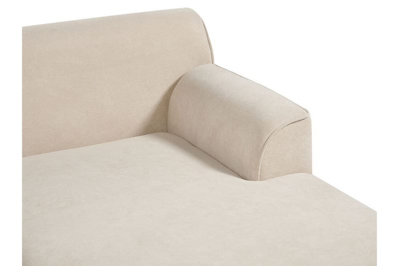 Bree Hjørnesofa 3-seter - Beige/Lyst tre - Møbler - Sofaer - Hj�ørnesofaer