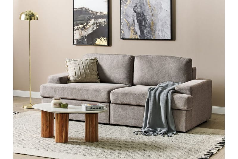 Brennan Sofa 3-seter - Brun - Møbler - Sofaer - 3 seter sofa