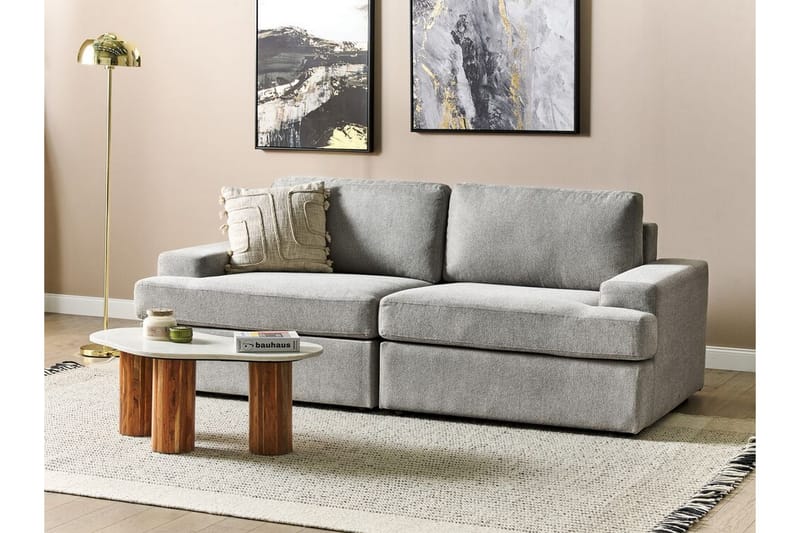 Brennan Sofa 3-seter - Grå - Møbler - Sofaer - 3 seter sofa