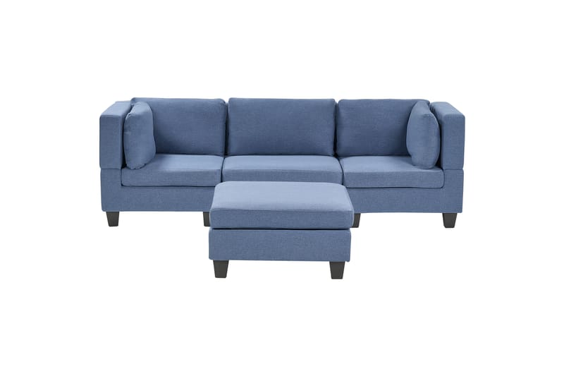 Buck Sofa 3-seter - Blå/Svart - Møbler - Sofaer - 3 seter sofa