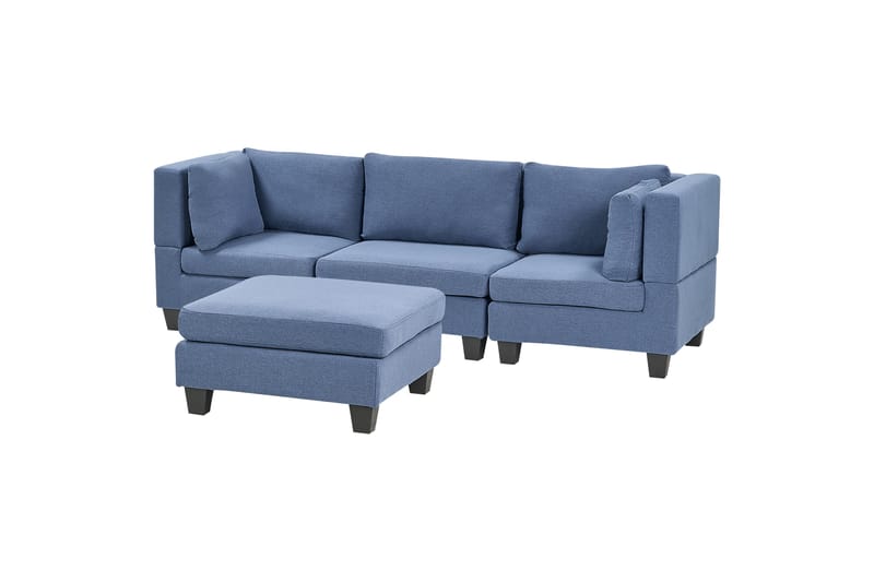 Buck Sofa 3-seter - Blå/Svart - Møbler - Sofaer - 3 seter sofa