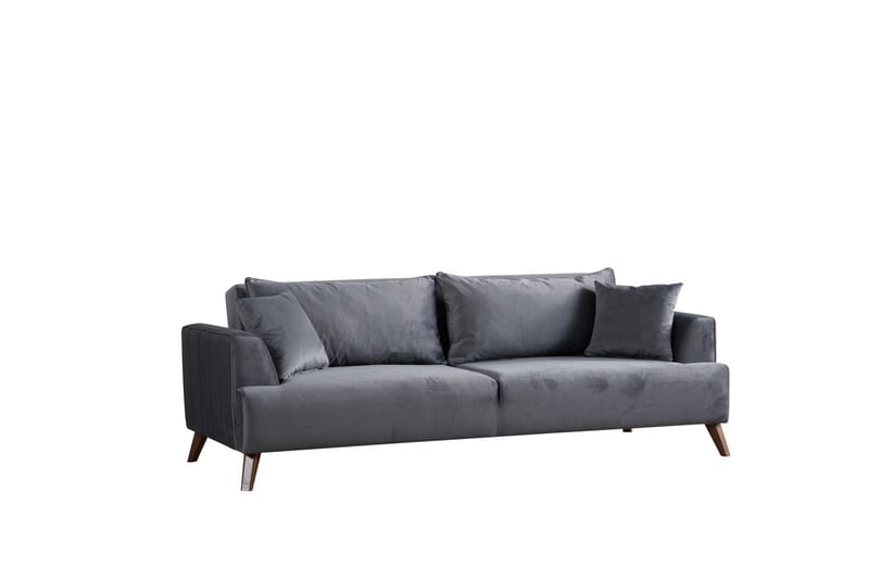 Buhara Sofa 3-seter - Mørk grå - Møbler - Sofaer - 3 seter sofa