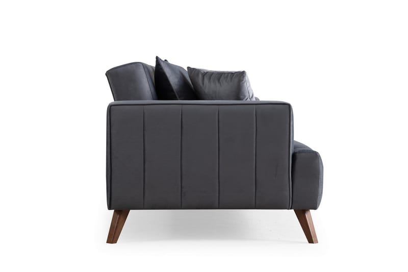 Buhara Sofa 3-seter - Mørk grå - Møbler - Sofaer - 3 seter sofa