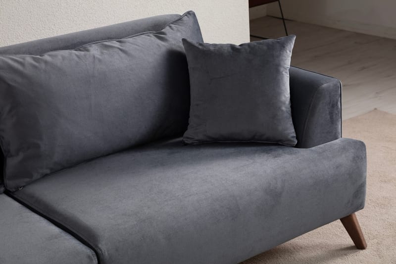 Buhara Sofa 3-seter - Mørk grå - Møbler - Sofaer - 3 seter sofa