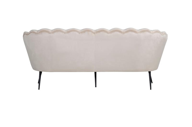 Calais 3-seter Sofa Fløyel - Beige - Møbler - Sofaer - 3 seter sofa