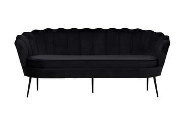 Calais 3-seter Sofa Fløyel