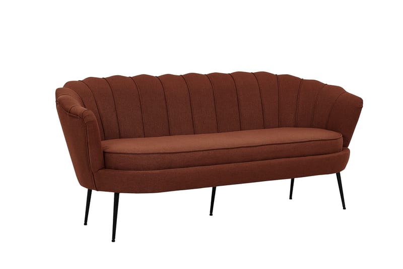 Calais 3-seter Sofa - Rød - Møbler - Sofaer - 3 seter sofa