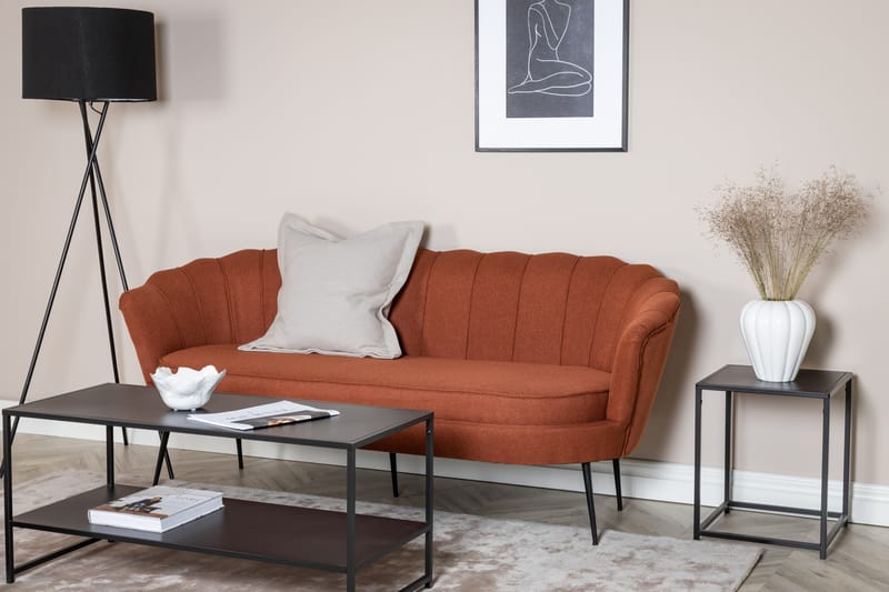 Calais 3-seter Sofa - Rød - Møbler - Sofaer - 3 seter sofa