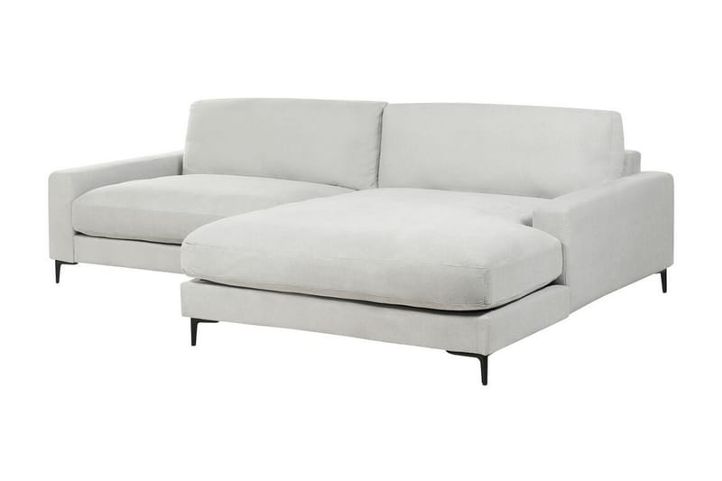 Cathy Hjørnesofa 3-seter - Grå/Svart - Møbler - Sofaer - Hjørnesofaer