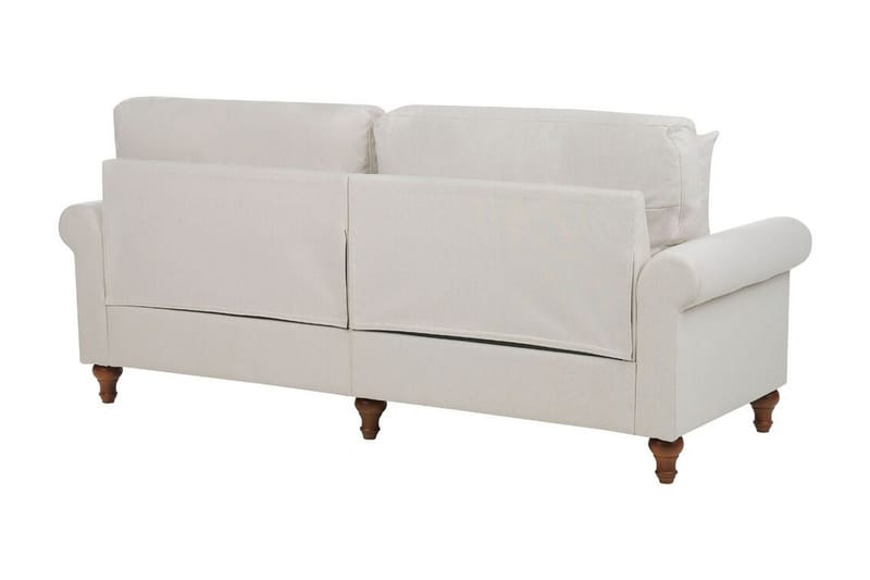 Cher Sofa 3-seter - Beige/Mørkt tre - Møbler - Sofaer - 3 seter sofa