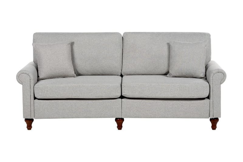 Cher Sofa 3-seter - Grå/Mørkt tre - Møbler - Sofaer - 3 seter sofa