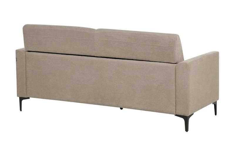 Chet Sofa 3-seter - Beige/Svart - Møbler - Sofaer - 3 seter sofa