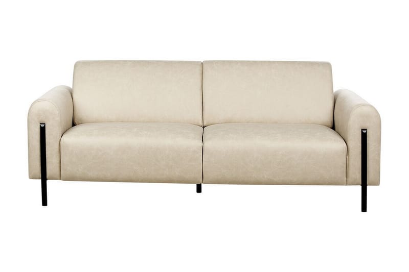 Christa Sofa 3-seter - Beige/Svart - Møbler - Sofaer - 3 seter sofa