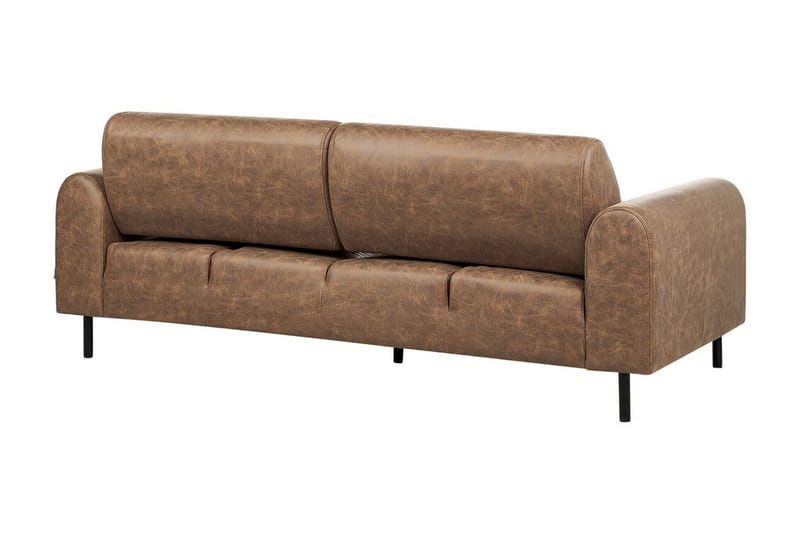 Christa Sofa 3-seter - Brun/Svart - Møbler - Sofaer - 3 seter sofa