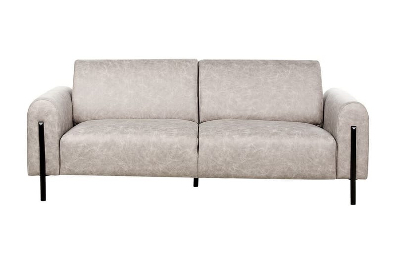 Christa Sofa 3-seter - Grå/Svart - Møbler - Sofaer - 3 seter sofa