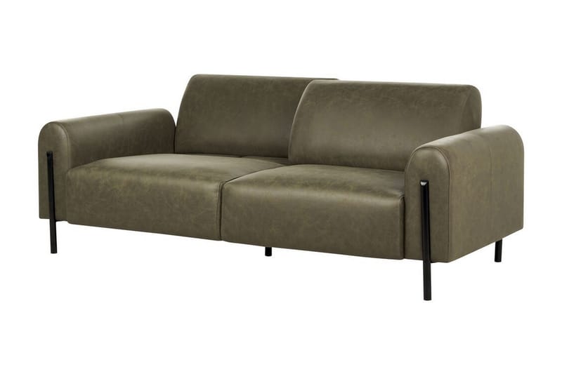 Christa Sofa 3-seter - Grønn/Svart - Møbler - Sofaer - 3 seter sofa