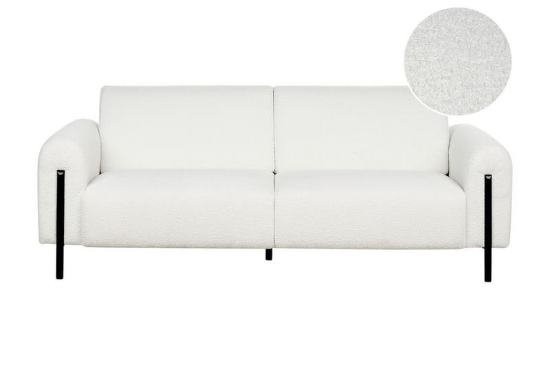 Christa Sofa 3-seter - Hvit/Svart - Møbler - Sofaer - 3 seter sofa