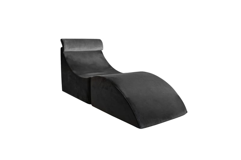 Daybed med Rygg Burundi 50 cm - Antrasitt - Møbler - Sofaer - Dagsenger