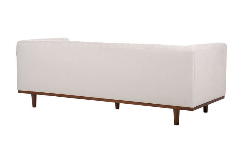 Daymian Sofa 3-seter - Beige/Mørkt tre - Møbler - Sofaer - 3 seter sofa