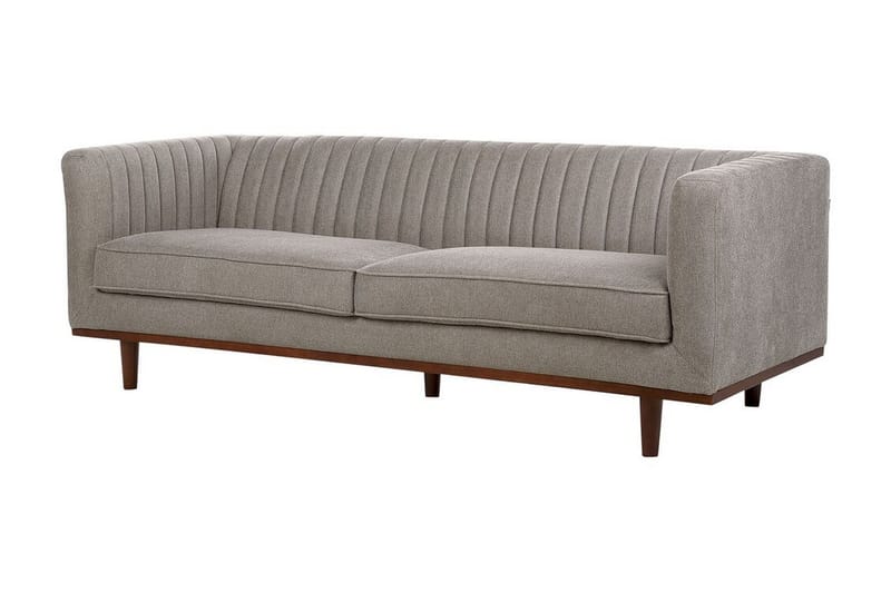 Daymian Sofa 3-seter - Brun/Mørkt tre - Møbler - Sofaer - 3 seter sofa