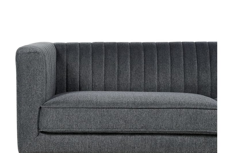 Daymian Sofa 3-seter - Grå/Mørkt tre - Møbler - Sofaer - 3 seter sofa