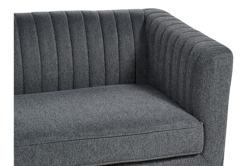 Daymian Sofa 3-seter - Grå/Mørkt tre - Møbler - Sofaer - 3 seter sofa